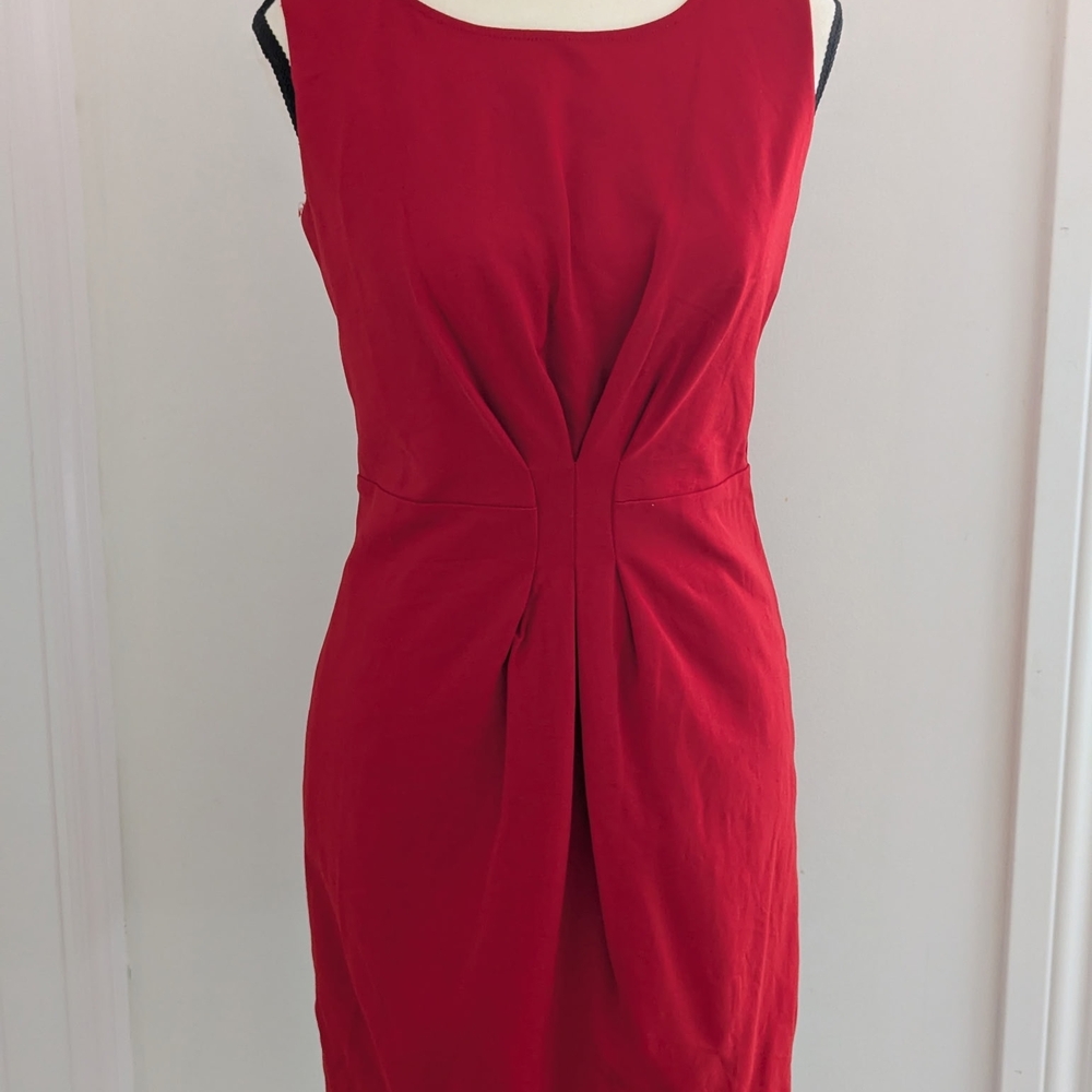 Pink Tartan Bold Red Mini Dress